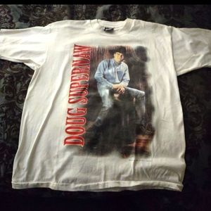 Vintage Doug Supernaw Concert Tour T-Shirt